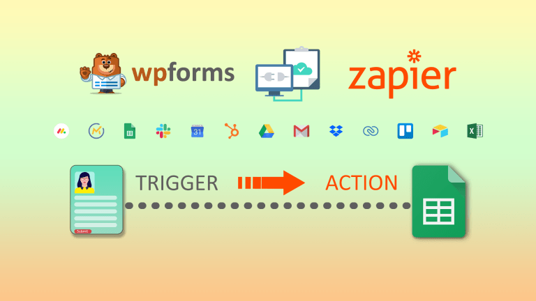 Automate Workflow with WPforms and Zapier